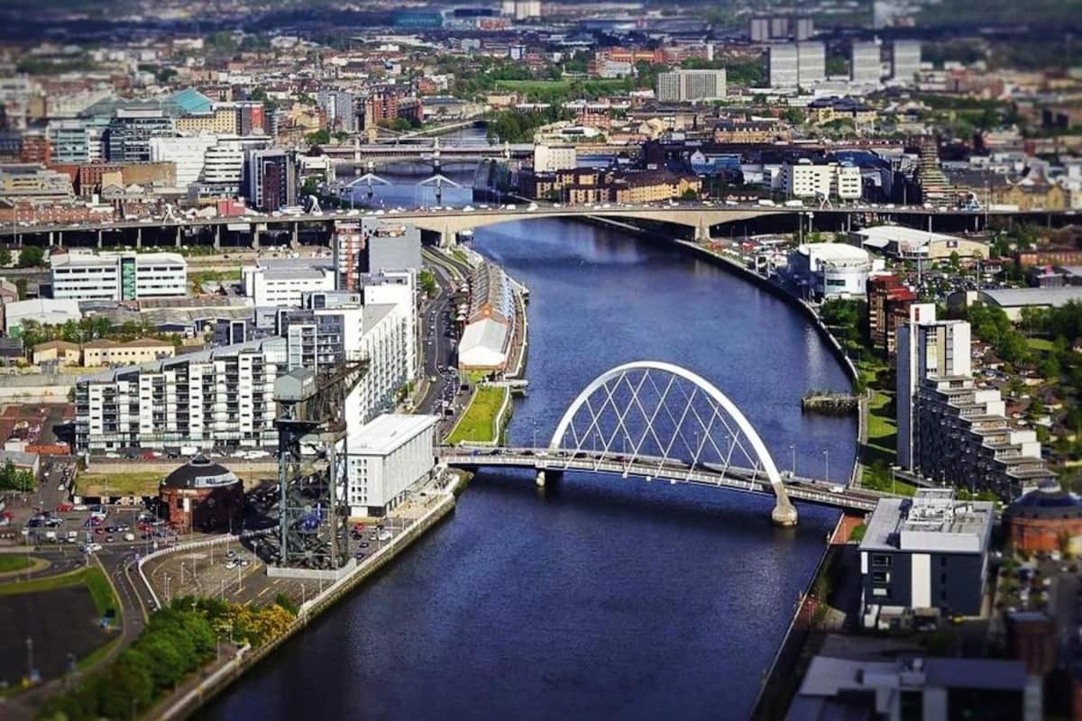 Glasgow City Centre G1 Penthouse With Riverviews - Duplex Ngoại thất bức ảnh