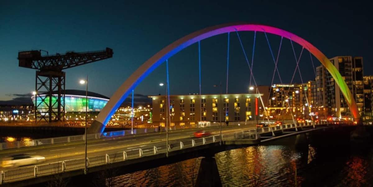 Glasgow City Centre G1 Penthouse With Riverviews - Duplex Ngoại thất bức ảnh